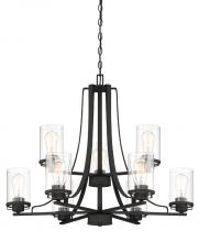 Designers Fountain 93389-BK - Jedrek 33" 9-Light Chandelier